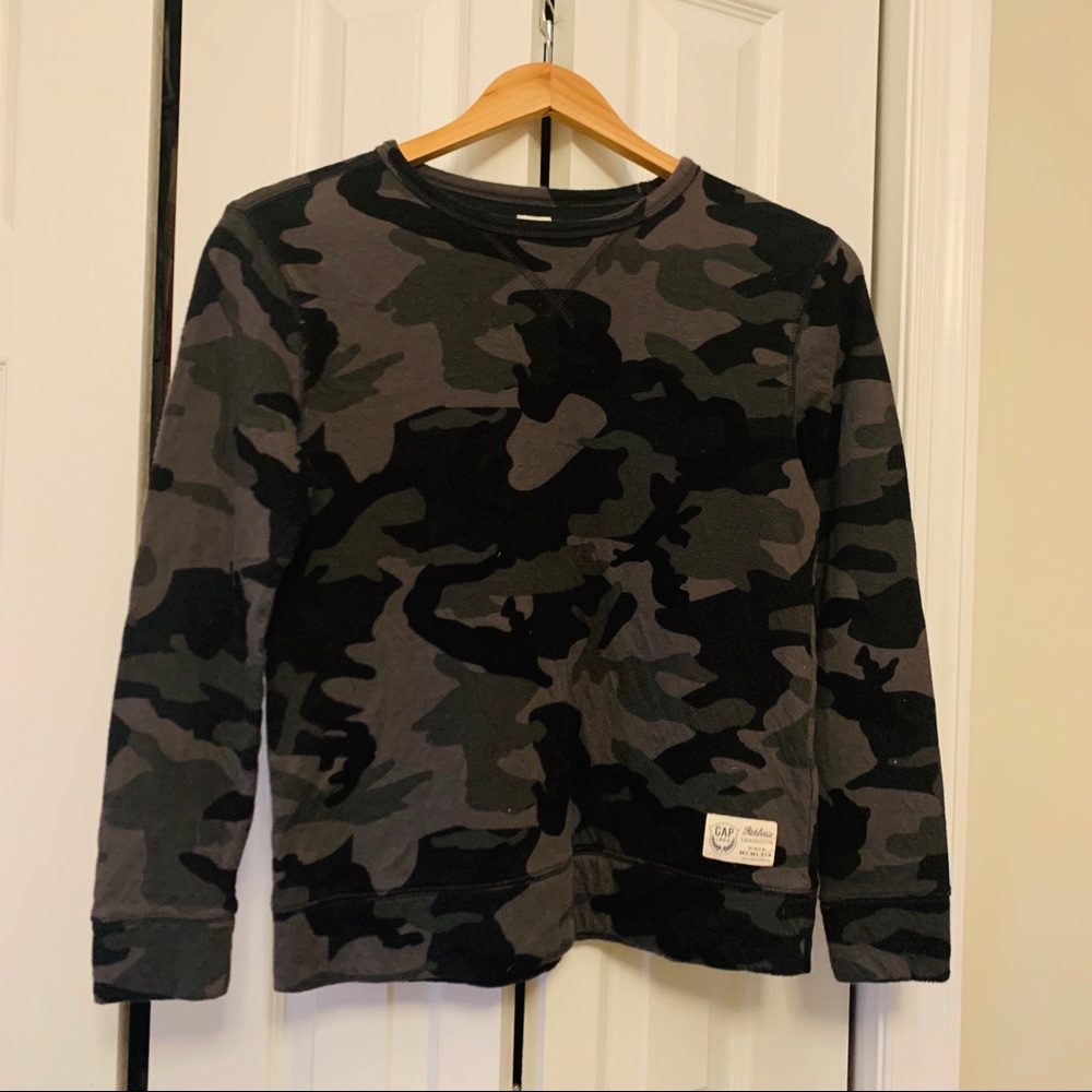 Gap Camo Long Sleeve Shirt